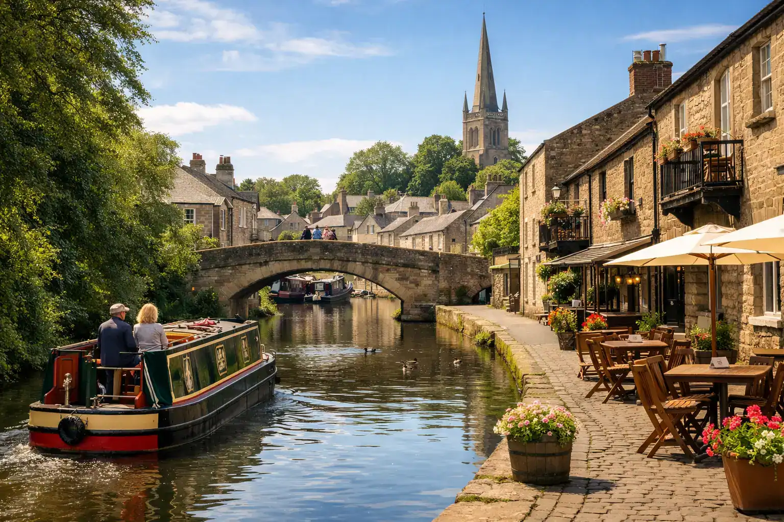 7 Best Canal Towns in Britain for Slow Weekends