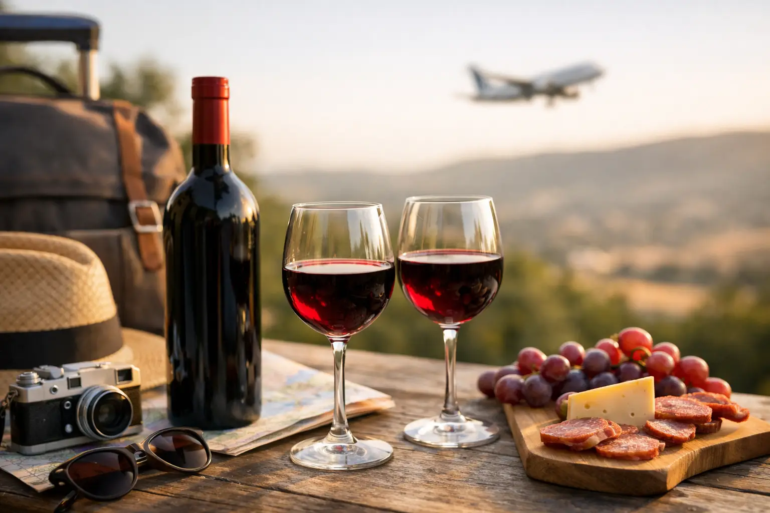 A Review of Easy Drinking Red Wines for Travel